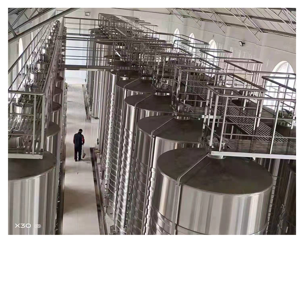 Edelstahl-Weinlagerbehälter mit konischem Boden Bierherstellungsausrüstung