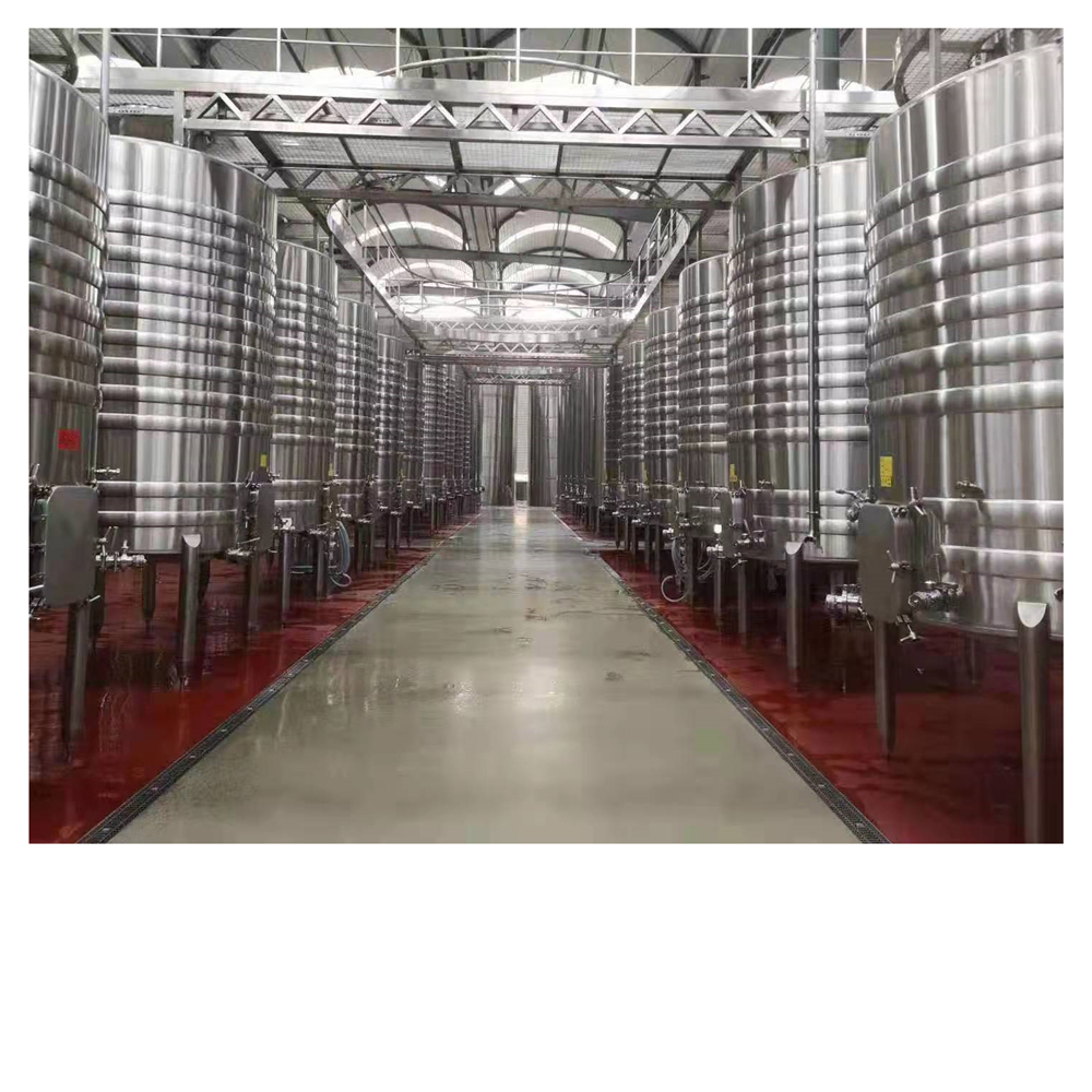 Edelstahl-Weinlagerbehälter mit konischem Boden Bierherstellungsausrüstung